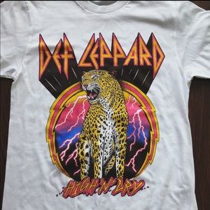 Def leopard High n Dry shirt